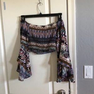 Off the shoulder top
